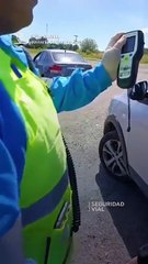 Control vehícular, alcoholemia de 2,24 y la insólita justificación del conductor: "Él estaba..."