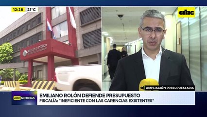 Video: Emiliano Rolón defiende presupuesto