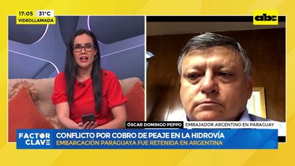 Video: conflicto por cobro de peaje en la hidrovía