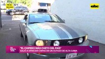 “El chipero más cheto del país”: salió a ofrecer chipas en un autazo de alta gama