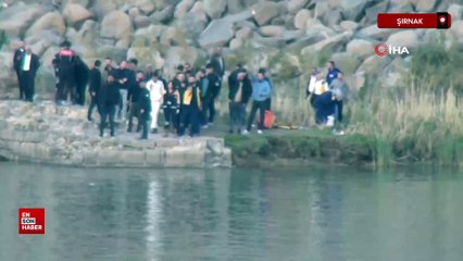 Şırnak'ta nehre düşen terliğini almak isterken suya düşen çocuk kayboldu