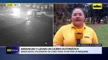 Video: Arrancan y llevan un cajero automático