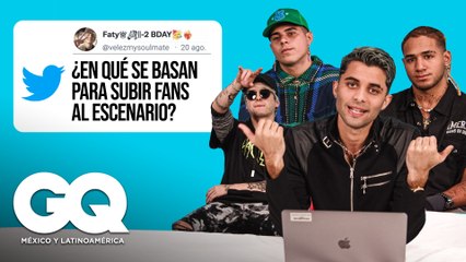 Los integrantes de CNCO responden todo de redes sociales.