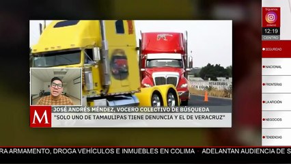 Colectivo de Reynosa detalla avances en búsqueda de 4 traileros desaparecidos en Oaxaca
