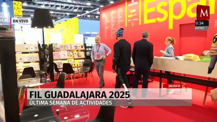 FIL Guadalajara 2025 entra en su última semana de actividades