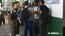Universitários de Belém adotam cuidados para prevenir dores na coluna com o uso da mochila