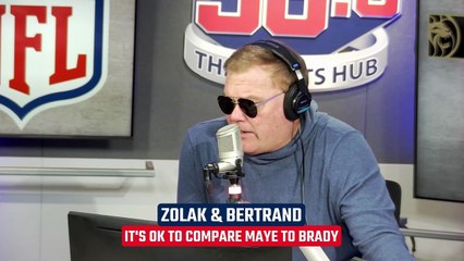 Comparing Maye to Brady