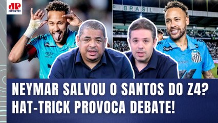 "ISSO FICOU CLARO!!! O que o NEYMAR FEZ nesses ÚLTIMOS JOGOS..." HAT-TRICK e SANTOS VIVO contra o Z4