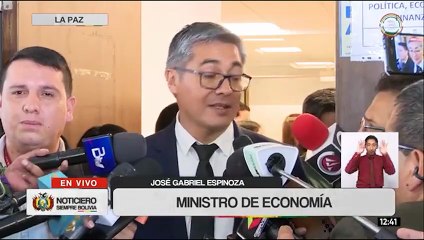 Ministro Espinoza: Proyecciones del PGE 2026 se presentarán en los próximos días