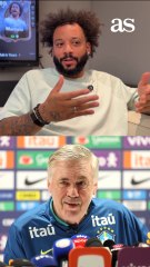 El elogio de Marcelo a Carlo Ancelotti: "Tiene aura"
