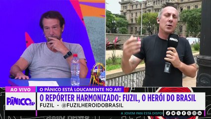 OLHA O FURO DO FUZIL NO PÂNICO! REPÓRTER MOSTRA IMAGENS EXCLUSIVAS DA FACADA DE BOLSONARO!!