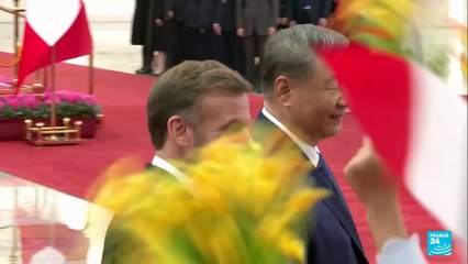 Macron en China: Francia pide a Xi Jinping presionar a Rusia para frenar la guerra en Ucrania