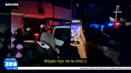 Ladrón se salva de ser linchado en Tepetitla, Tlaxcala