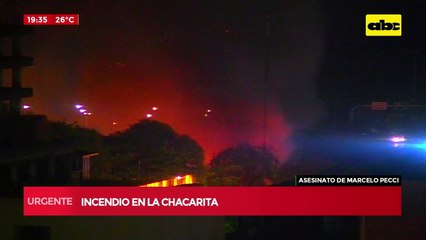 Incendio De Gran Magnitud En La Chacarita