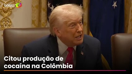 Trump diz que qualquer país que envie drogas aos EUA pode ser atacado: 'Não só a Venezuela'
