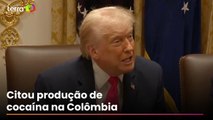 Trump diz que qualquer país que envie drogas aos EUA pode ser atacado: 'Não só a Venezuela'