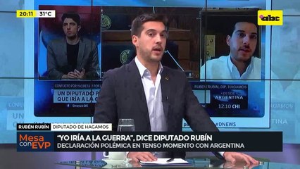 Video: Ante polémica “declaración de guerra”, Rubén Rubín pidió perdón en un medio argentino