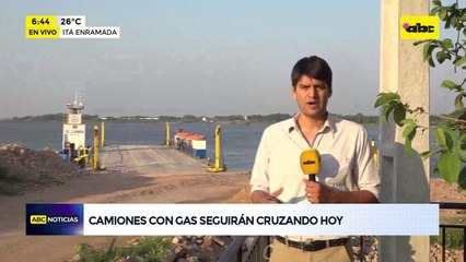 Video:  Camiones con gas seguirán cruzando hoy