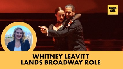 Whitney Leavitt lands starring Broadway role as Roxie Hart in 'Chicago' after 'Dancing With the Stars' gig