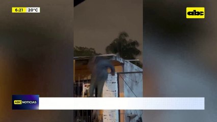 Video: Cae un presunto ladrón de viviendas