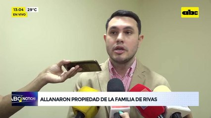 Video: allanaron propiedad de la familia Rivas