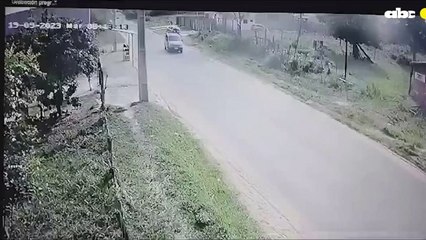 Así transitaba el conductor del vehículo que por poco provocó varios accidentes en Luque