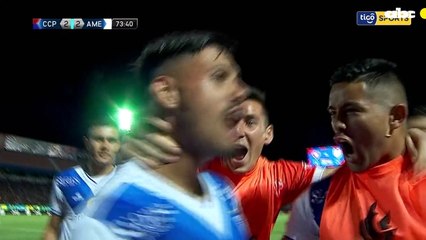 El gol de Elvio Vera para el 2-2 de Sportivo Ameliano contra Cerro Porteño
