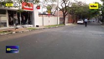 Video: Destruyen cajero automático en Villa Morra