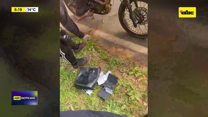 Video: “Motochorros” detenidos tras persecución