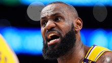 LeBron James unleashes fatherly anger when someone messes with Bronny James
