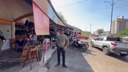 Detienen a presunto proveedor de drogas y municiones en la línea internacional en PJC