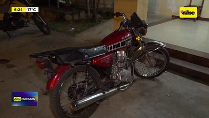 Video: Recuperan una moto denunciada como robada