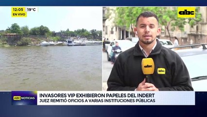 Video: Invasores VIP exhibieron papeles del Indert