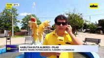 Video:  Habilitan ruta Alberdi - Pilar