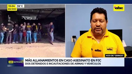 Asesinato del hijo de “Gringo”: allanamientos en simultáneo en PJC