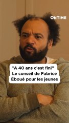 « Faites vos conneries à 20 ans » Le conseil de Fabrice Eboué pour les jeunes