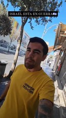 Influencer Favio Patiño Relata El Momento De Las Sirenas En Israel A Causa De La Guerra