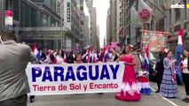 Paraguayos se lucieron en el tradicional Desfile de la Hispanidad en Nueva York