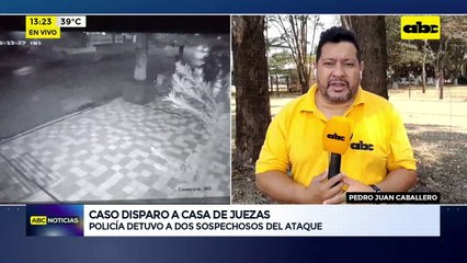 Caso disparo a casa de juezas: policía detuvo a dos sospechosos del ataque