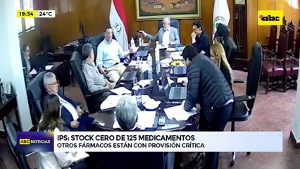 IPS: stock cero de 125 medicamentos