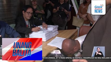 Mayor Isko Moreno, Vice Mayor Chi Atienza, at 13 pang opisyal sa Maynila, sinampahan ng mga reklamo sa Ombudsman | Unang Balita