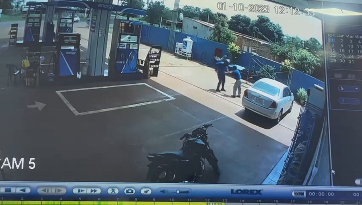 Robo A Gasolinera