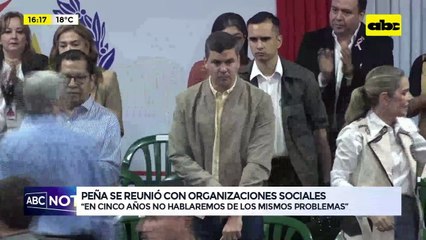 Video: Santiago Peña se reunió con organizaciones sociales, campesinas e indígenas