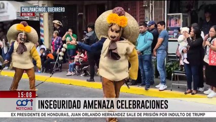 Celebraciones decembrinas en Chilpancingo peligran por el crimen organizado