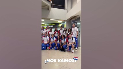 Team Paraguay rumbo a los Juegos Panamericanos Santiago 2023