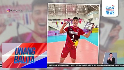 PH athletes Alex Eala at Bryan Bagunas, flag bearers ng Pilipinas sa 2025 Sea Games | Unang Balita