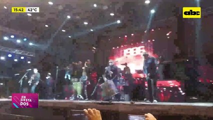 Arpista Pilarense Compartió Escenario Con Auténticos Decadentes