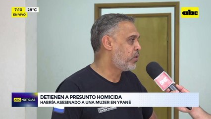 Detienen a presunto homicida: habría asesinado a una mujer en Ypané