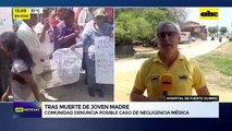 Fuerte Olimpo: Tras muerte de joven madre, comunidad denuncia posible caso de negligencia médica
