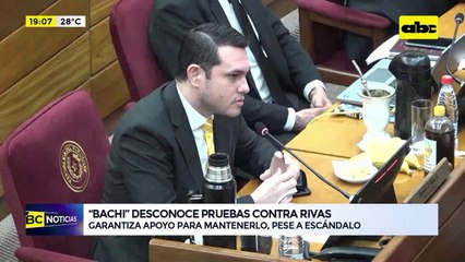 Video: ‘’Bachi’' desconoce pruebas contra Hernán Rivas